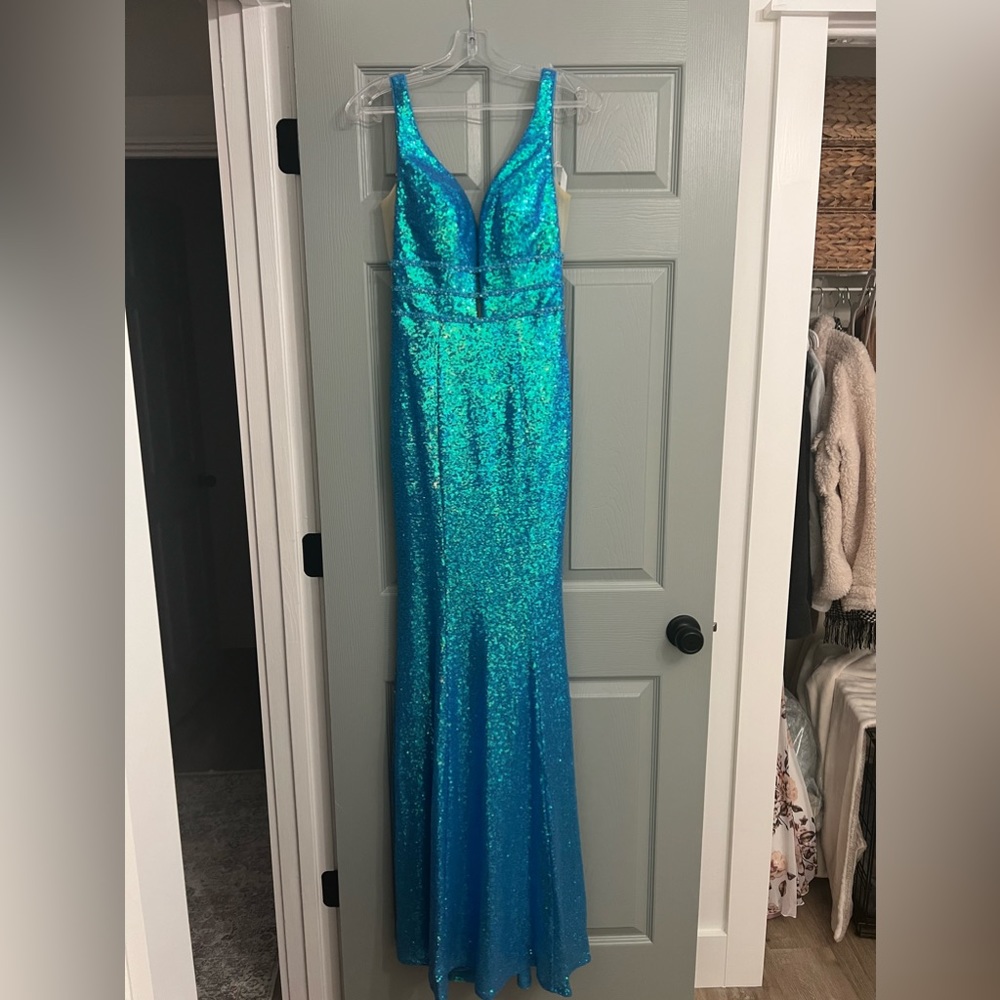 Ellie Wilde Sequin Formal Dress